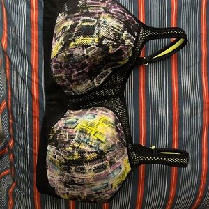 Multicolor Patterned Bra